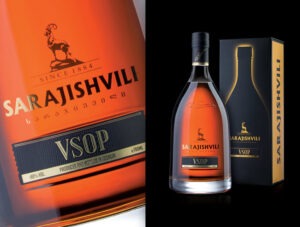 sarajishvili vsop box Brandy Sarajishvili VSOP zGruzie.cz