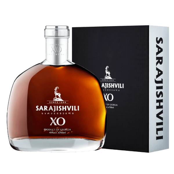 Sarajishvili XO gruzínská brandy gruzínský konak